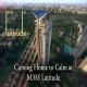 Aerial view of M3M Latitude high-rise luxury residences surrounded by greenery in Gurugram.