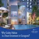 Modern residential complex at Godrej Habitat in Sector 3 Gurugram featuring poolside amenities and lush landscaping