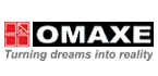 Logo of Omaxe Developers featuring text “Turning dreams into realty”