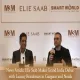 Press conference featuring Pankaj Bansal and Elie Saab Jr. announcing Elie Saab’s luxury real estate debut in Gurgaon and Noida